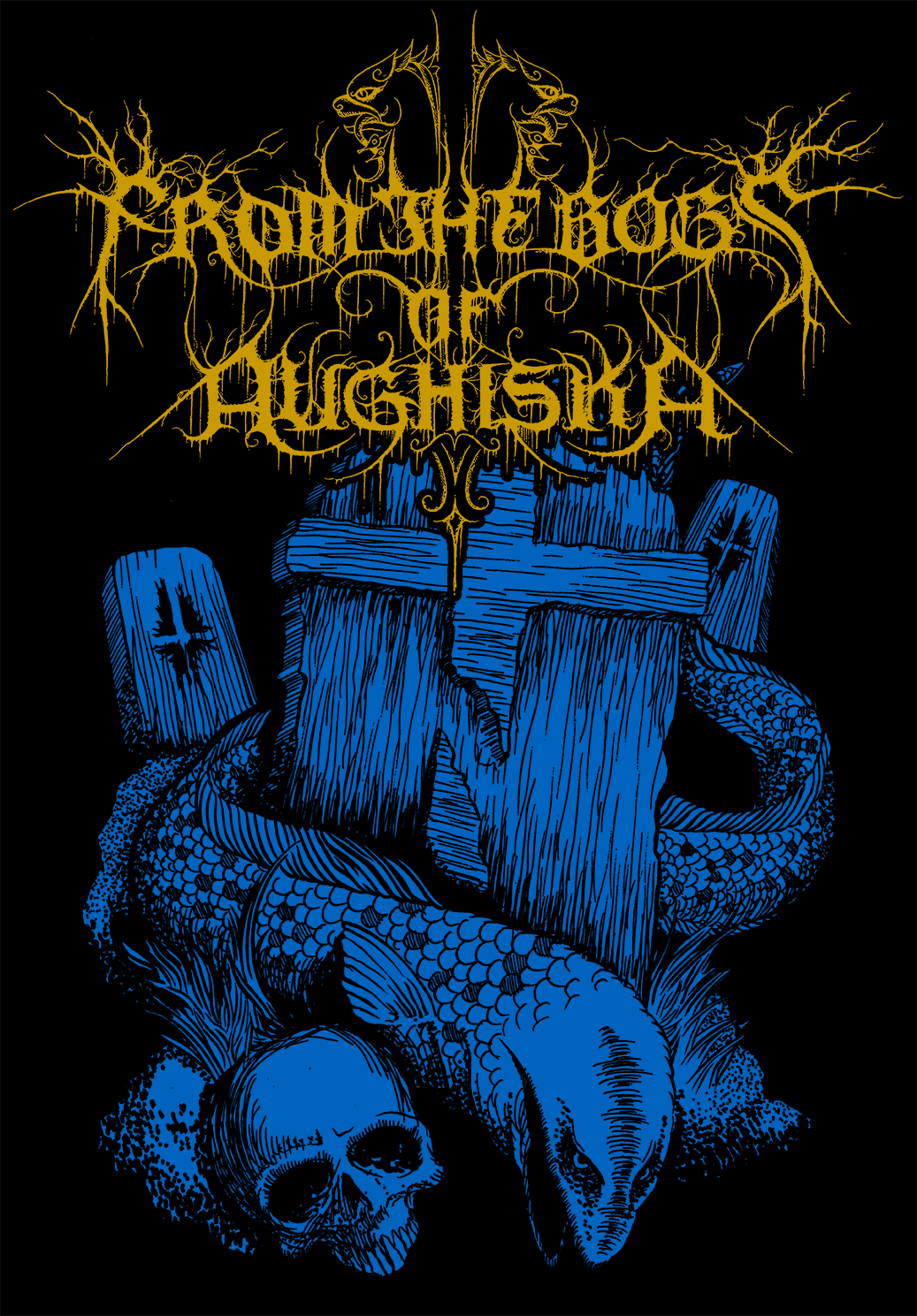 From The Bogs Of Aughiska - Corpse Eating Eel - T-Shirt